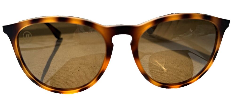 Blenders Eyewear Broadway Nika Sunglasses Tortoise Gold Polarized North Park EUC